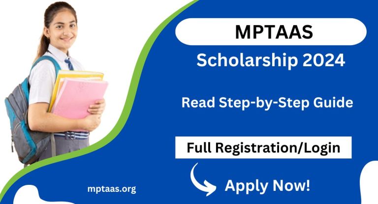 MPTAAS Scholarship Registration Login 2024