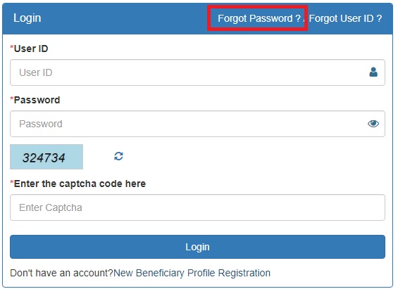 mptaas scholarship login page 